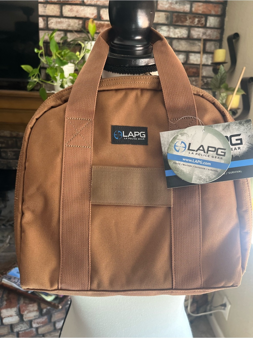 Tactical Duffel Bag in Brown